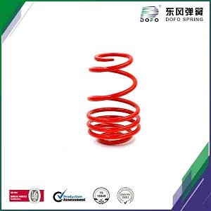 red painting suspension spring 
